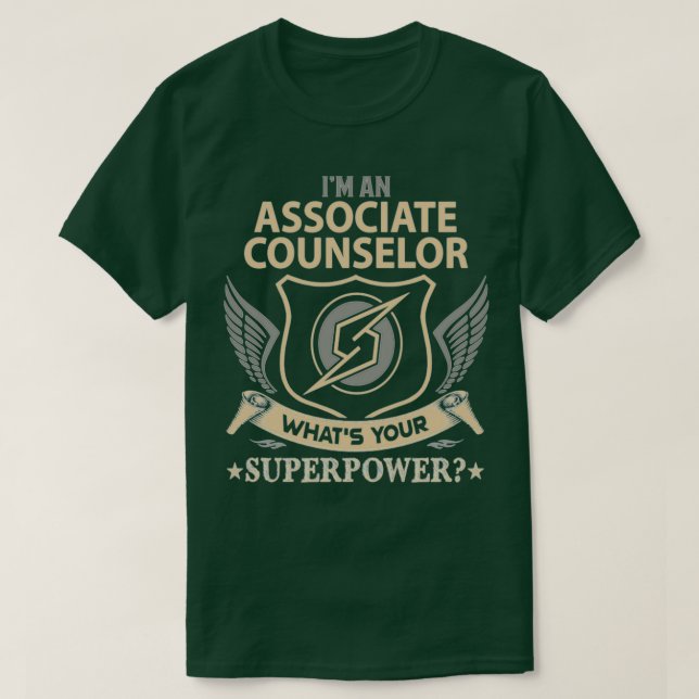 Associate Counsellor Associate Counsellor T-Shirt (Design Front)