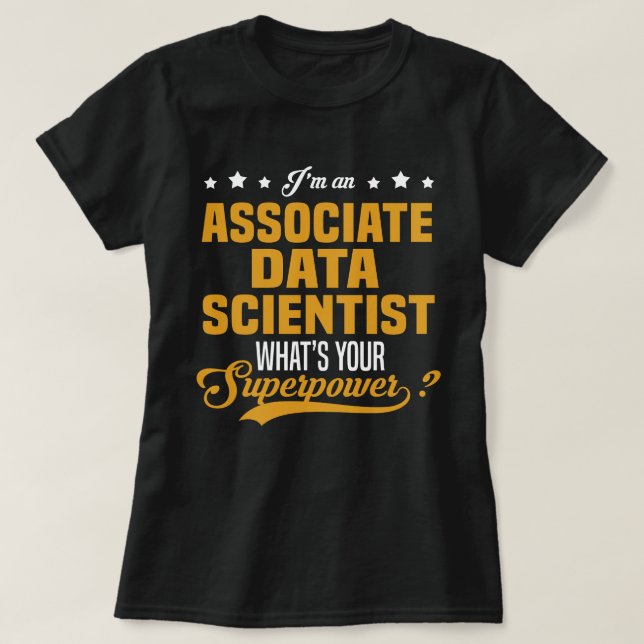 Associate Data Scientist T-Shirt (Design Front)
