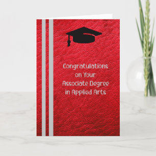 Associate Degree Card in Applied Arts