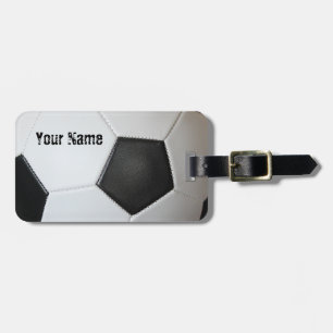 Association Football Soccer Bag Tag