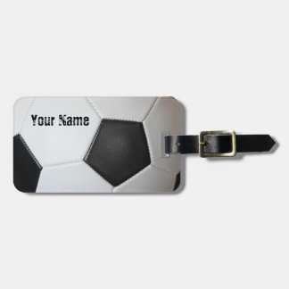 Association Football Soccer Bag Tag