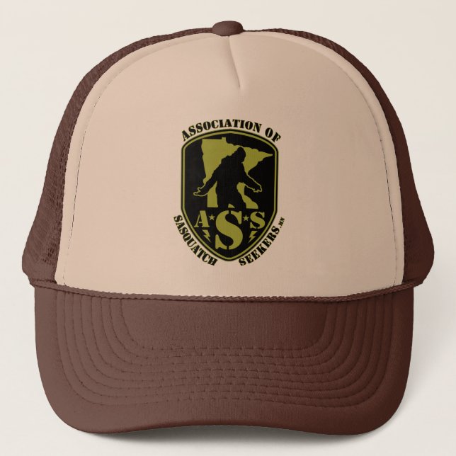 Association of Sasquatch Seekers Trucker Hat (Front)