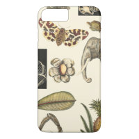 Assorted Animals Painted on Cream Background