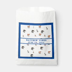 Assorted Animals Themed Baby Shower Favour Bags