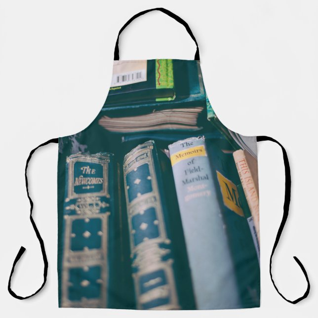 ASSORTED BOOK LOT APRON (Front)
