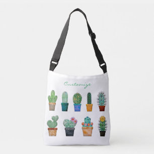 Assorted Cactus Plants Thunder_Cove Crossbody Bag