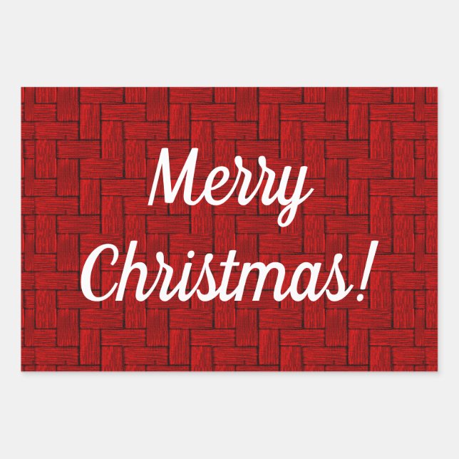 Assorted Christmas Wrapping Paper (Front)