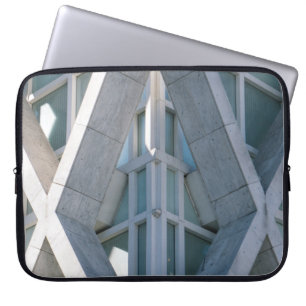 Assorted-colour abstract illustration laptop sleeve