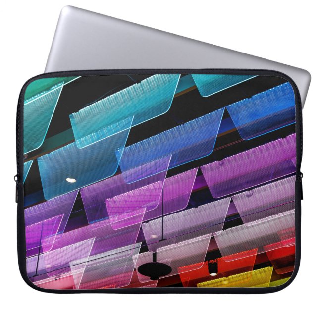 Assorted-colour ceiling decor lot laptop sleeve (Front)