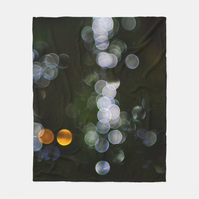 Assorted colour plastic container lot fleece blanket (Front)