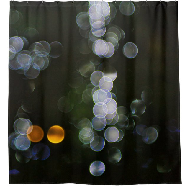 Assorted colour plastic container lot shower curtain (Front)