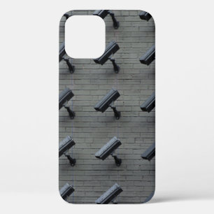 Assorted-colour security cameras iPhone 12 case