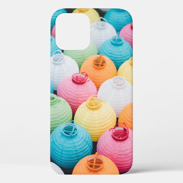 Assorted-colour sky lantern lot Case-Mate iPhone case (Back)