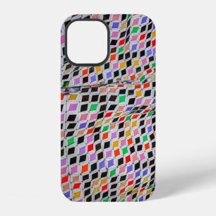 Assorted-colour textiles iPhone 12 case