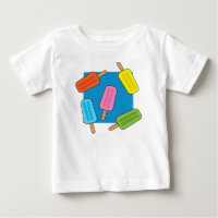 Assorted Colourful Popsicles Pattern