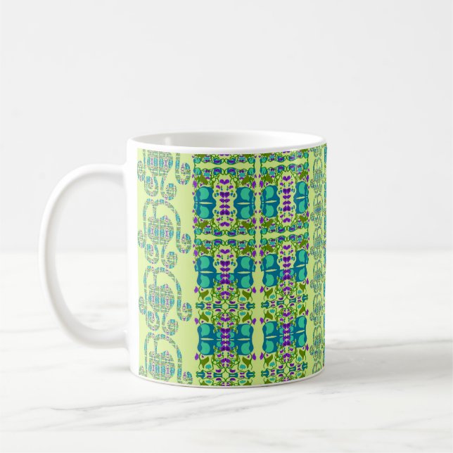 Assorted Floral Cupflowers Coffee Mug (Left)