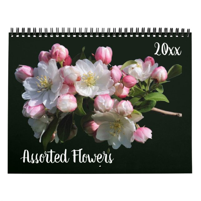Assorted Flowers   Calendar (Cover)