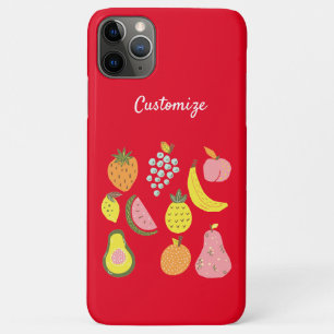 Assorted Fruits Collection Thunder_Cove Case-Mate iPhone Case