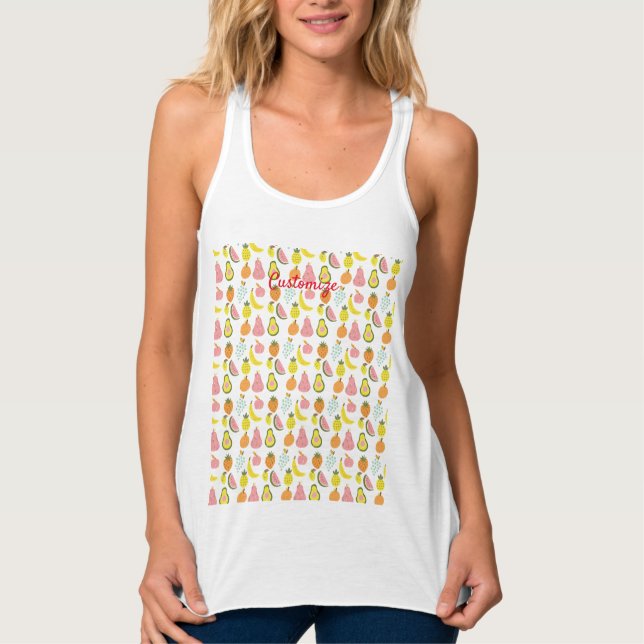 Assorted Fruits Collection Thunder_Cove   Singlet (Front)