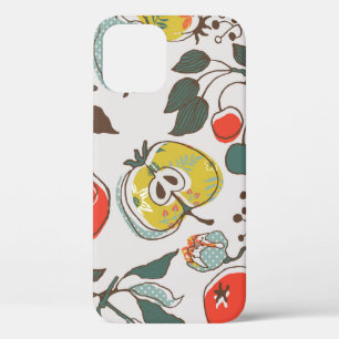 assorted fruits. seamless pattern iPhone 12 case