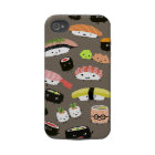 Assorted Kawaii Sushi Characters Funny Foodie