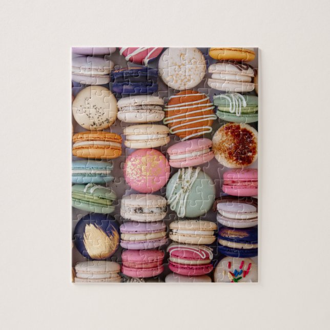 Assorted Macaron Puzzle (Vertical)