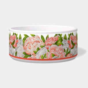 Assorted Peonies on a Salad Bowl
