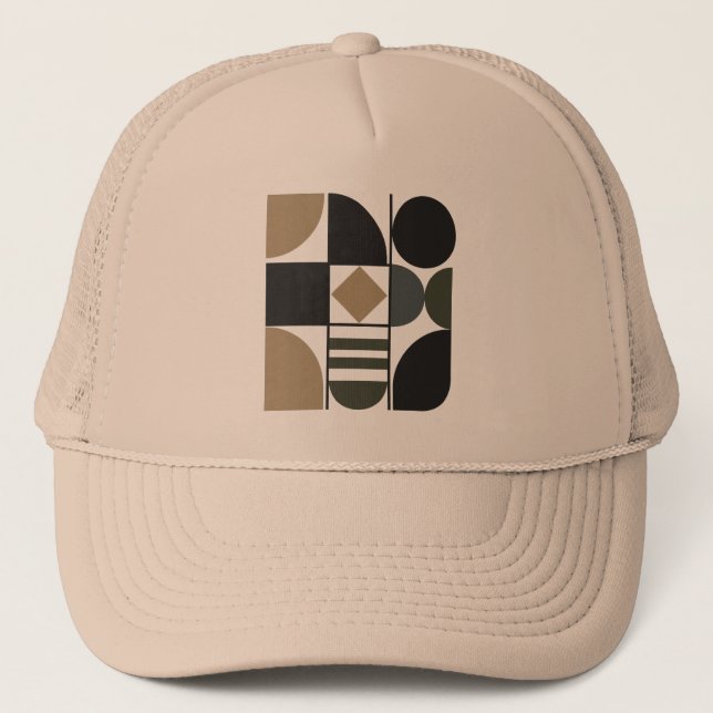 Assorted Shapes Trucker Hat (Front)