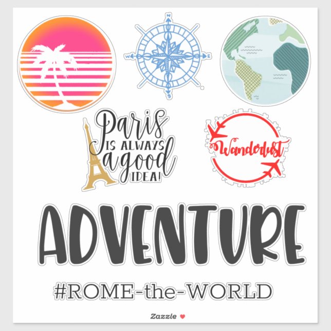 Assorted Travel Luggage (Sheet)