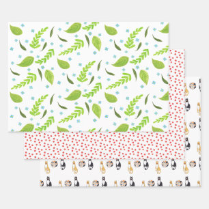 Assorted wrapping paper