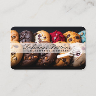 Assortment of Cookies   Bakery   Restaurant Business Card