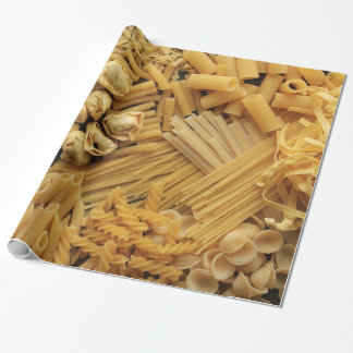 Assortment of Dried Pastas Wrapping Paper