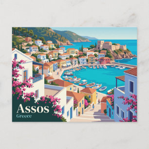 Assos Greece Postcard