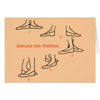 Assume the Position Ballet Gifts