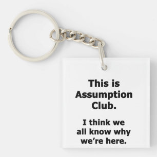 Assumption Club Key Ring