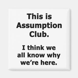 Assumption Club Magnet