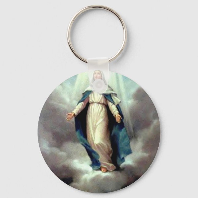 Assumption of Mary Key Ring (Front)