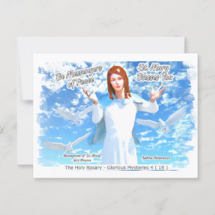 Assumption of St. Mary into Heaven 2 Postcard
