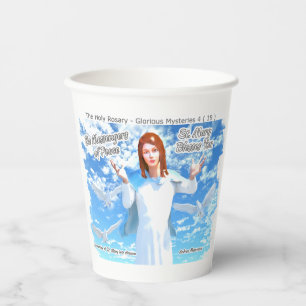 Assumption of St. Mary into Heaven Paper Cups