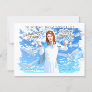 Assumption of St. Mary into Heaven Postcard