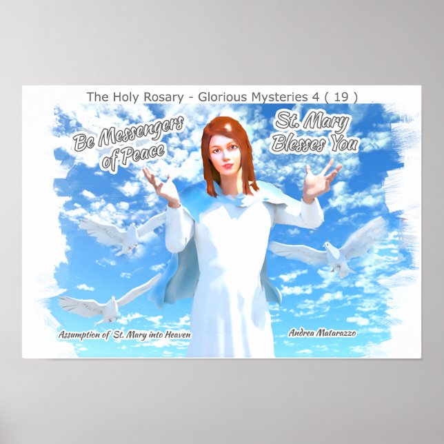 Assumption of St. Mary into Heaven Poster (Front)