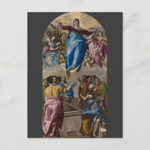 Assumption of the Virgin by El Greco Postcard