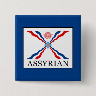 Assyrian 15 Cm Square Badge
