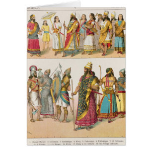 Assyrian Dress, from 'Trachten der Voelker', 1864