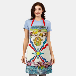 Assyrian Flag Apron