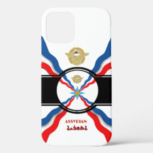 Assyrian Flag iPhone 12 Case