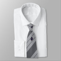 Assyrian Flag in Circle Neck Tie