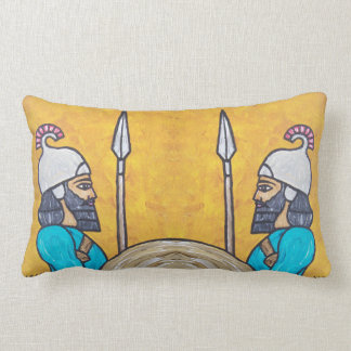 Assyrian Guardians Lumbar Cushion