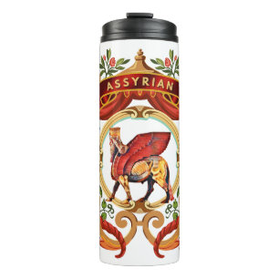 Assyrian Lamassu Thermal Tumbler