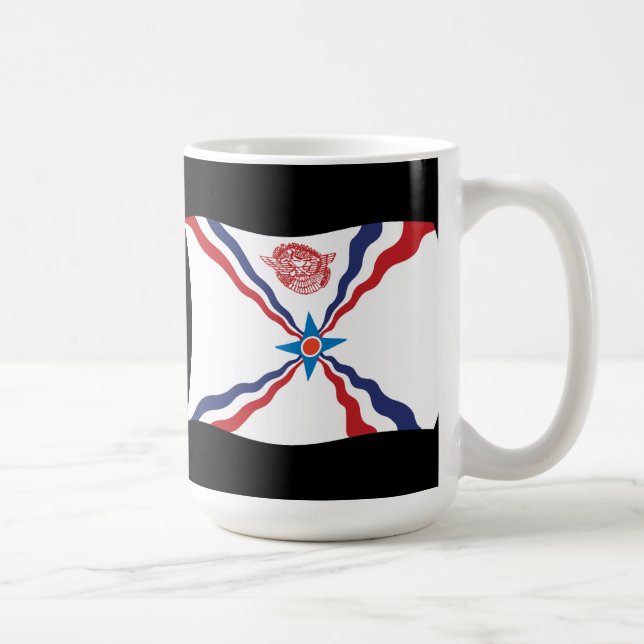Assyrian Nation Flag Mug (Right)